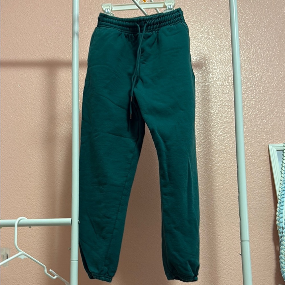 Uniqlo Teal Jogger Pants
